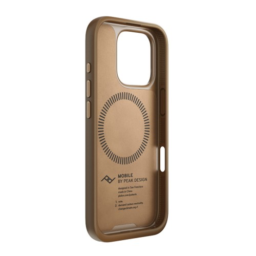 Mobile Everyday Clarino Case iPhone 16 Pro Tan - M-MC-BU-BR-1_Studio_09.jpeg