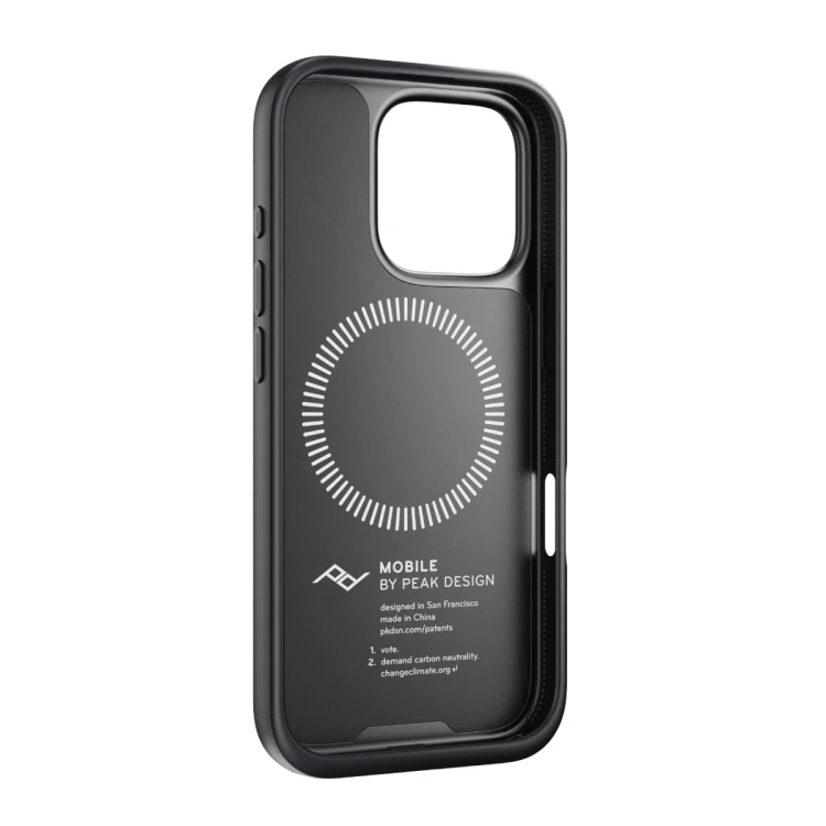 Mobile Everyday Clarino Case iPhone 16 Pro Black - M-MC-BU-BK-1_Studio_10.jpeg