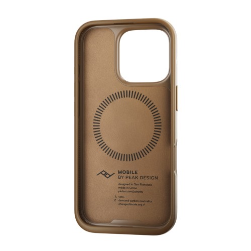Mobile Everyday Clarino Case iPhone 16 Pro Tan - M-MC-BU-BR-1_Studio_13.jpeg