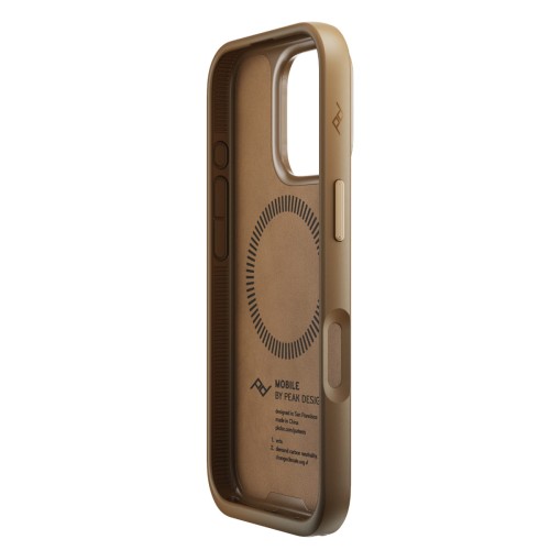 Mobile Everyday Clarino Case iPhone 16 Pro Tan - M-MC-BU-BR-1_Studio_16.jpeg