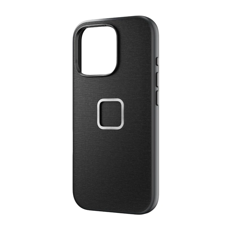 Etui Peak Design Mobile Everyday Fabric Case iPhone 16 Pro Charcoal grafitowy