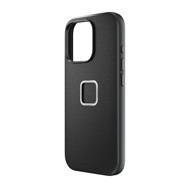 Etui Peak Design Mobile Everyday Fabric Case iPhone 16 Pro Charcoal grafitowy