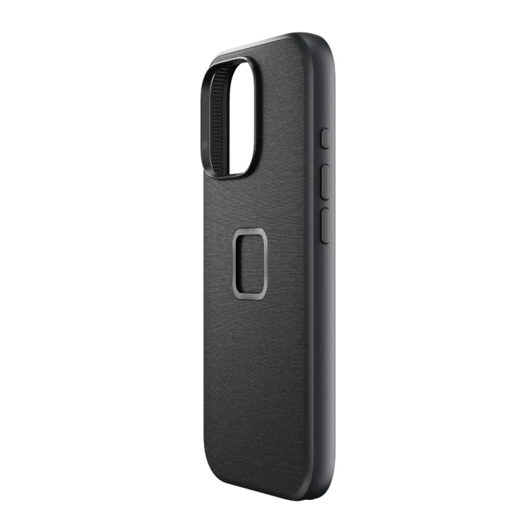 Etui Peak Design Mobile Everyday Fabric Case iPhone 16 Pro Charcoal grafitowy