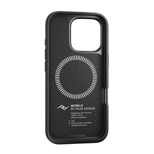 Mobile Everyday Fabric Case iPhone 16 Pro Charcoal - M-MC-BU-CH-1_Studio_11.jpeg