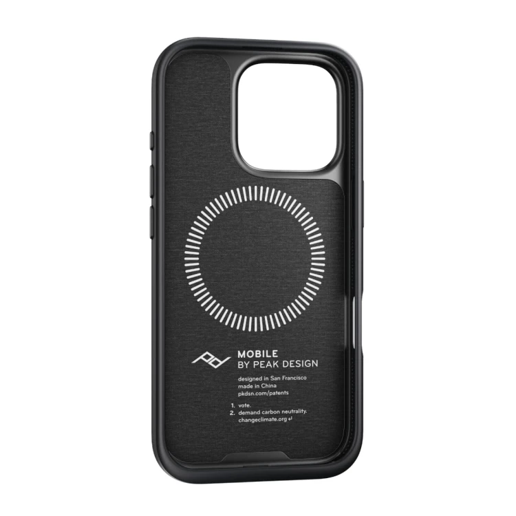 Mobile Everyday Fabric Case iPhone 16 Pro Charcoal - M-MC-BU-CH-1_Studio_11.jpeg