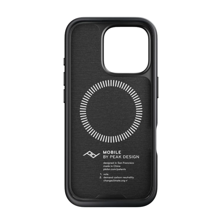 Mobile Everyday Fabric Case iPhone 16 Pro Charcoal - M-MC-BU-CH-1_Studio_12.jpeg