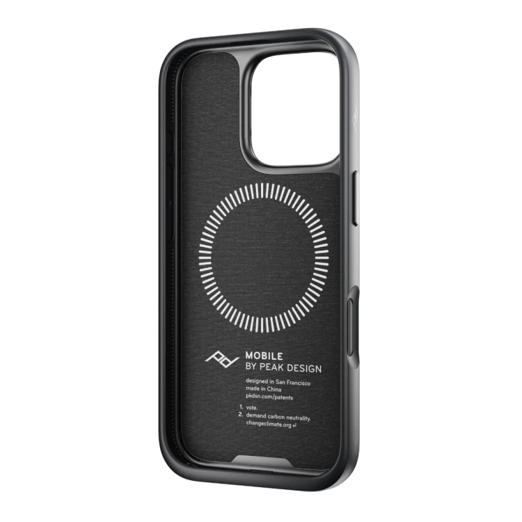 Mobile Everyday Fabric Case iPhone 16 Pro Charcoal - M-MC-BU-CH-1_Studio_14.jpeg