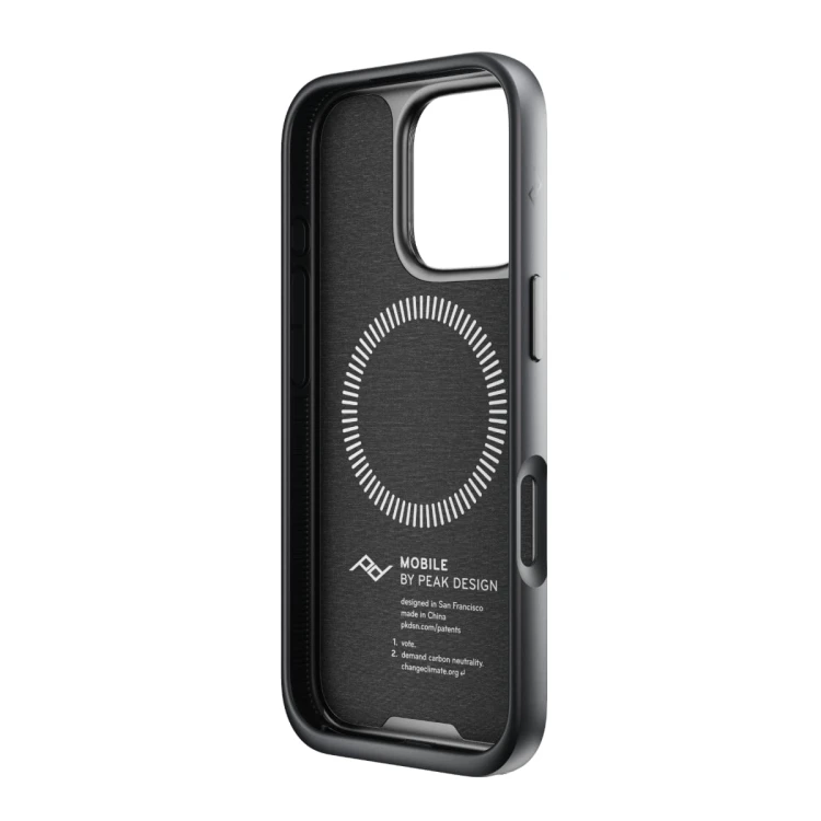 Mobile Everyday Fabric Case iPhone 16 Pro Charcoal - M-MC-BU-CH-1_Studio_15.jpeg