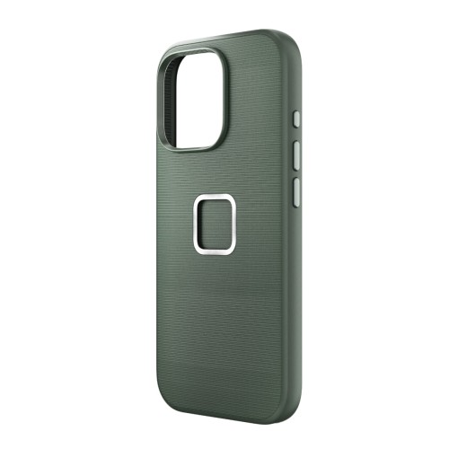 Etui Peak Design Mobile Everyday Fabric Case iPhone 16 Pro Sage - szarozielony