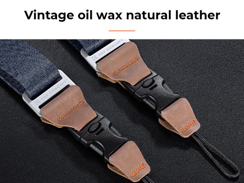 Pasek do aparatu K&F Concept Alpha Strap - ciemnoszary