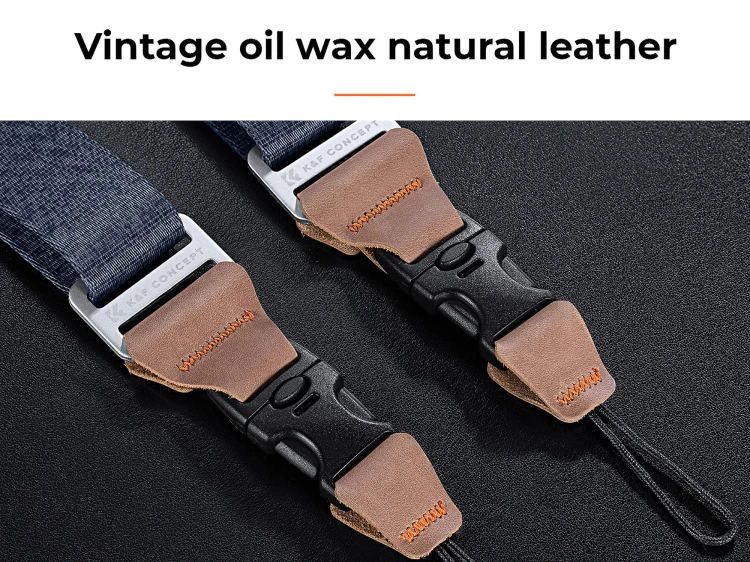 Pasek do aparatu K&F Concept Alpha Strap - ciemnoszary