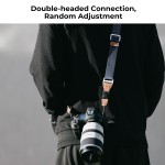 Pasek do aparatu K&F Concept Alpha Strap - ciemnoszary