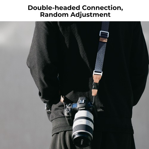 Pasek do aparatu K&F Concept Alpha Strap - ciemnoszary