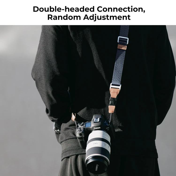 Pasek do aparatu K&F Concept Alpha Strap - ciemnoszary