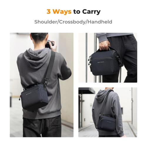 Torba fotograficzna K&F Concept Sling Bag - 5l, granatowa