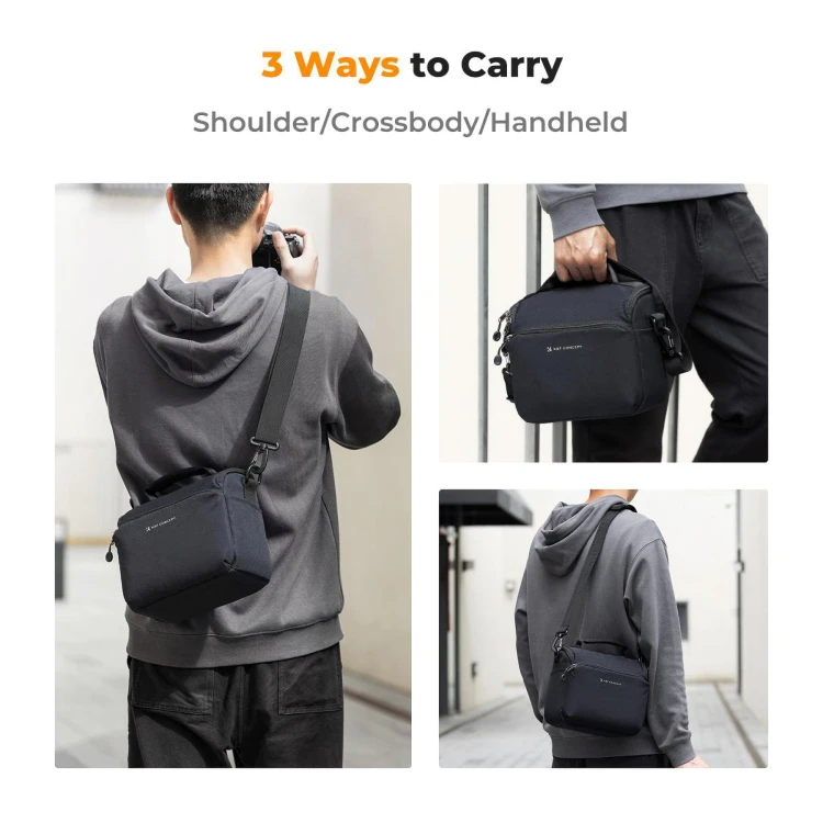Torba fotograficzna K&F Concept Sling Bag - 5l, granatowa