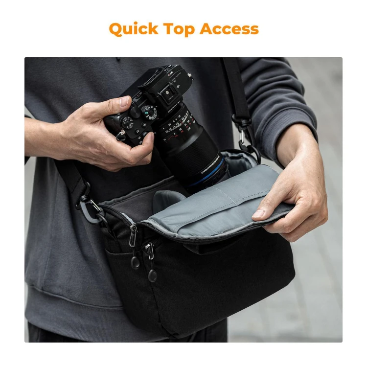 Torba fotograficzna K&F Concept Sling Bag - 5l, czarna