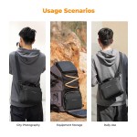 Torba fotograficzna K&F Concept Sling Bag - 5l, czarna