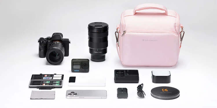 Torba fotograficzna K&F Concept Sling Bag - 5l różowa
