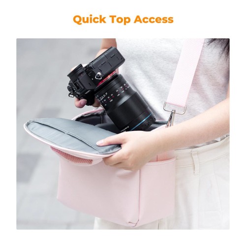 Torba fotograficzna K&F Concept Sling Bag - 5l różowa