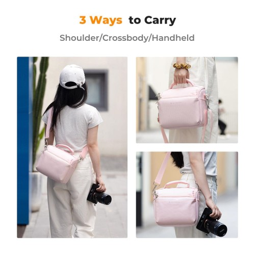 Torba fotograficzna K&F Concept Sling Bag - 5l różowa
