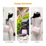 Torba fotograficzna K&F Concept Sling Bag - 5l różowa