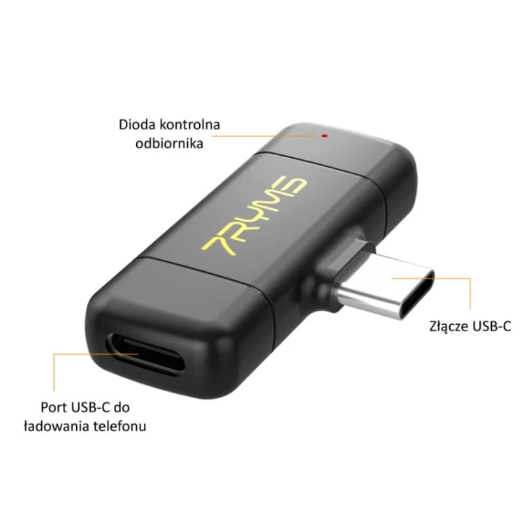 Zestaw mikrofonów bezprzewodowych 7Ryms RIMO S1 - USB-C