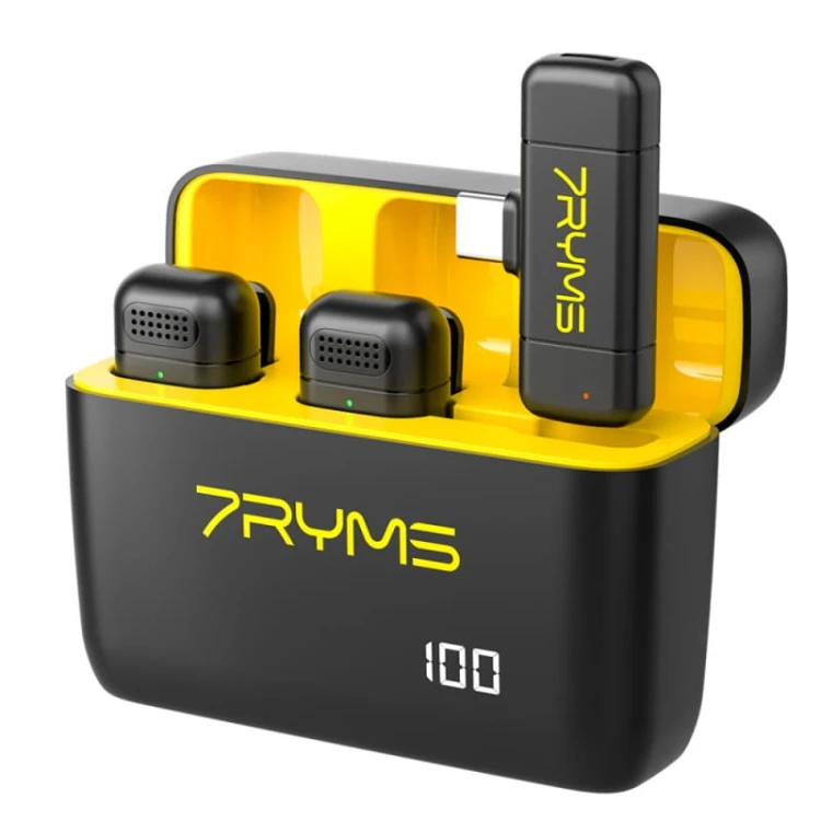 Zestaw mikrofonów bezprzewodowych 7Ryms RIMO S1 - USB-C