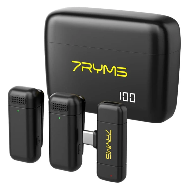 Zestaw mikrofonów bezprzewodowych 7Ryms RIMO S1 - USB-C