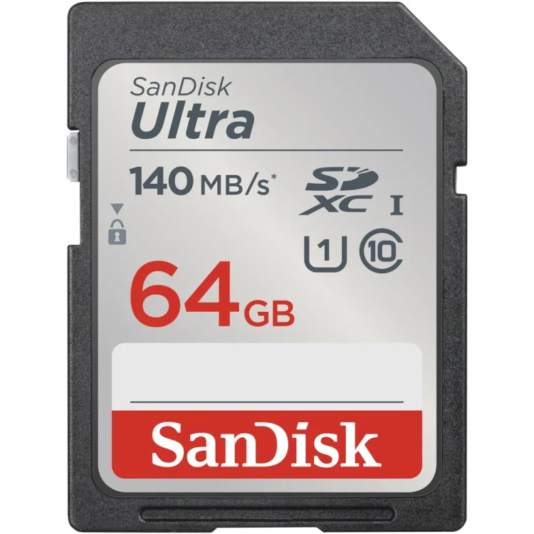 Karta pamięci SD 64GB Sandisk SDHC Ultra 140MB/s