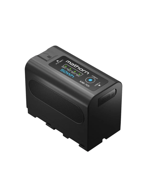 Akumulator Mathorn MB-701, 6700mAh USB-C LCD typ Sony NP-F770