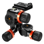 Głowica 3D z przekładnią zebątą K&F Concept GD3W