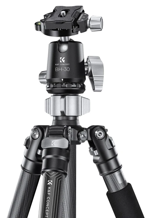 Statyw karbonowy K&F Concept X254C4 z głowicą kulową BH-30