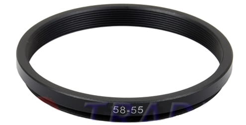 Pierścień redukcyjny, redukcja 58-55mm (step-down ring)