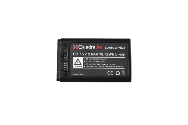 Akumulator Quadralite Stroboss VB26 do lamp Quadralite Stroboss V1