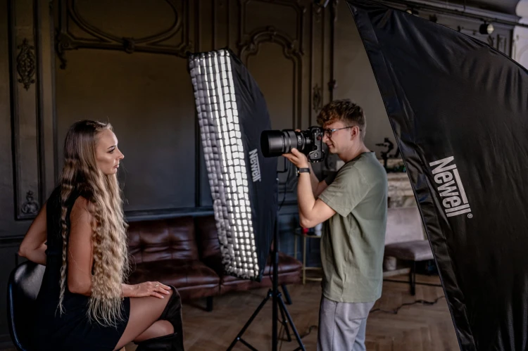 Softbox strip prostokątny Newell 35 x 140cm