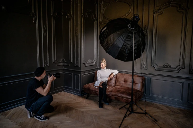 Softbox paraboliczny Newell 120cm z gridem