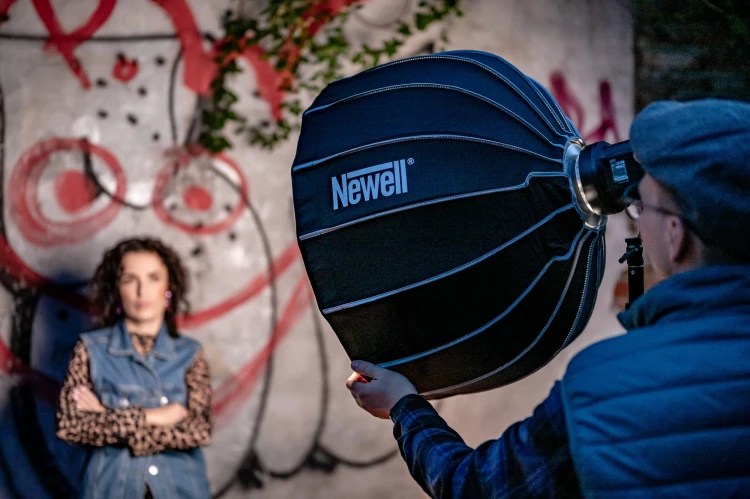 Softbox paraboliczny Newell 65cm z gridem