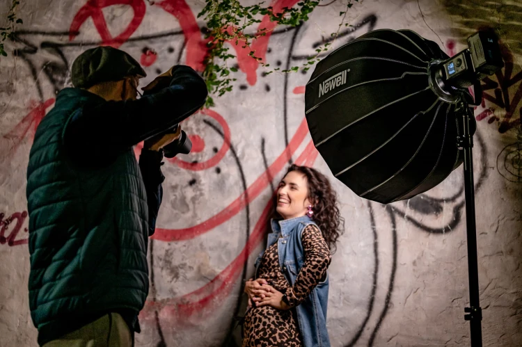 Softbox paraboliczny Newell 65cm z gridem