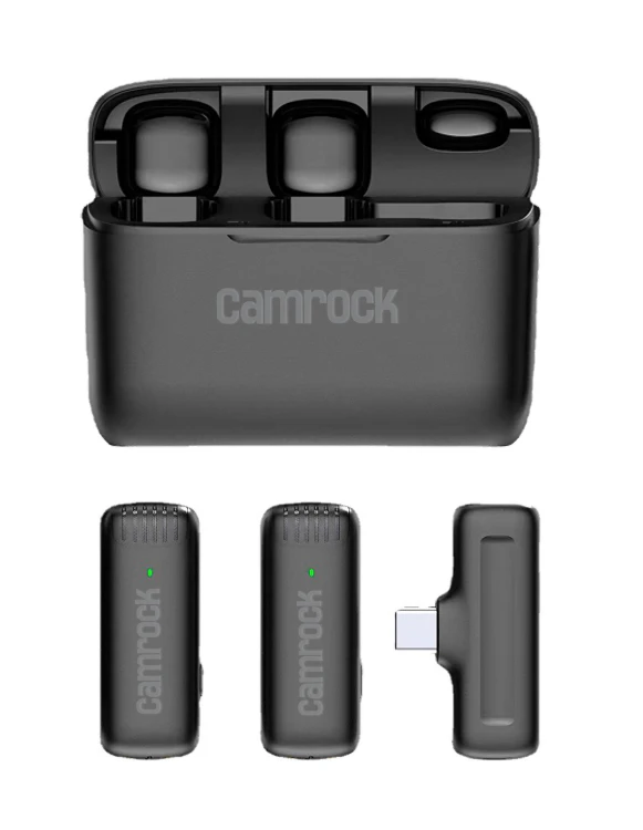 Zestaw mikrofonów bezprzewodowych Camrock Trio MW3 - USB-C