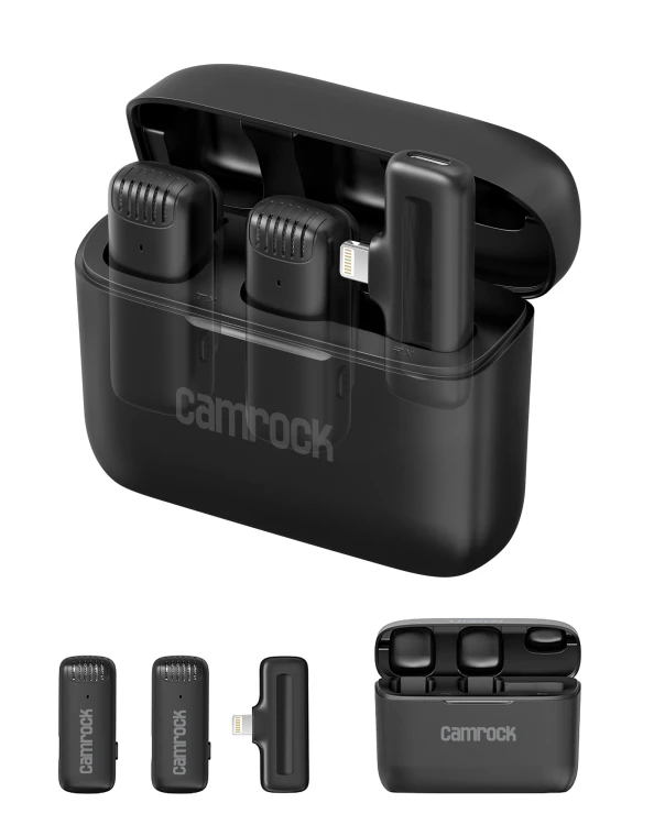 Zestaw mikrofonów bezprzewodowych Camrock Trio MW3 - USB-C