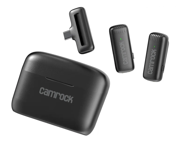 Zestaw mikrofonów bezprzewodowych Camrock Trio MW3 - USB-C
