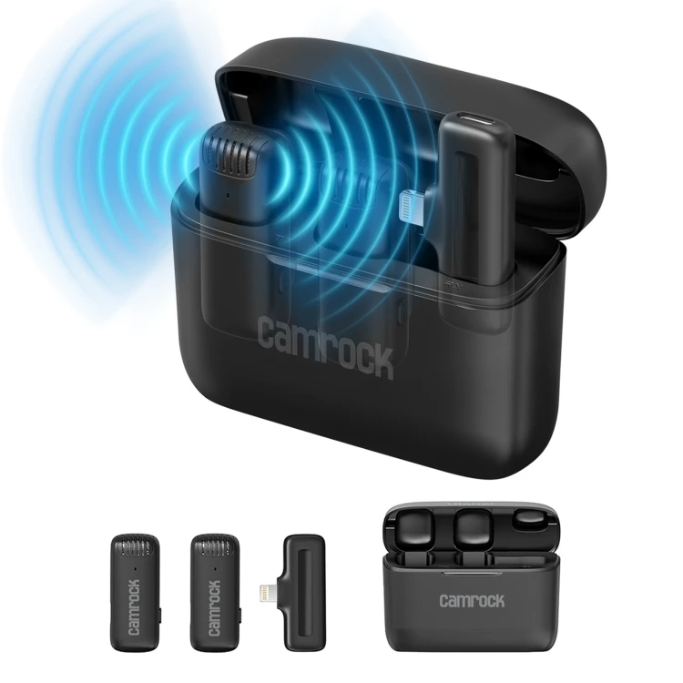 Zestaw mikrofonów bezprzewodowych Camrock Trio MW3 - USB-C