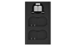 Power Set XL - Zestaw ładowarka dwukanałowa Newell DL-USB-C i dwa akumulatory EN-EL15b do Nikon