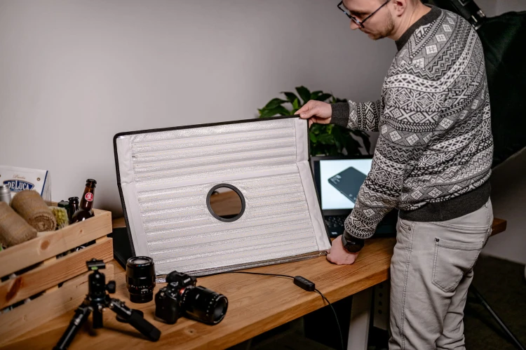 Namiot bezcieniowy z oświetleniem LED Newell M60