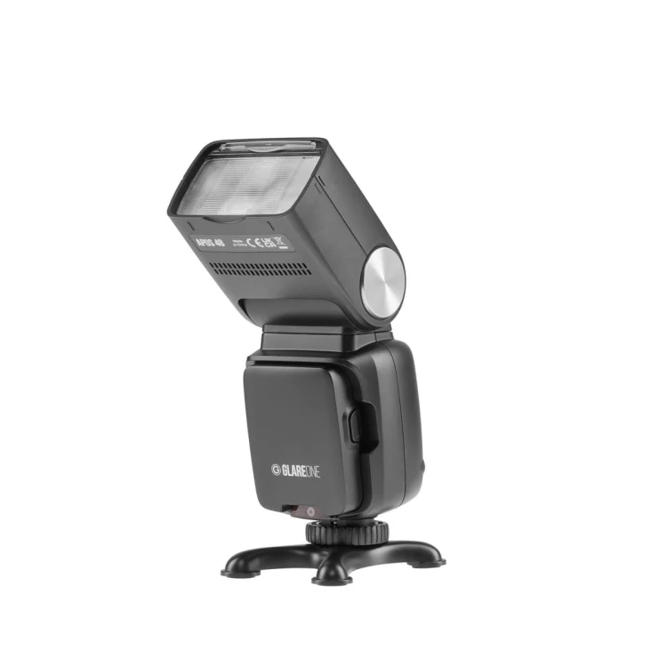 Lampa błyskowa GlareOne Apus 48 z dotykowy ekranem i akumulatorem