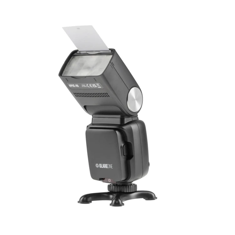 Lampa błyskowa GlareOne Apus 48 z dotykowy ekranem i akumulatorem