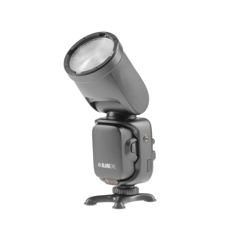 Lampa błyskowa GlareOne Botis 80 z okrągłym palnikiem i dotykowym ekranem