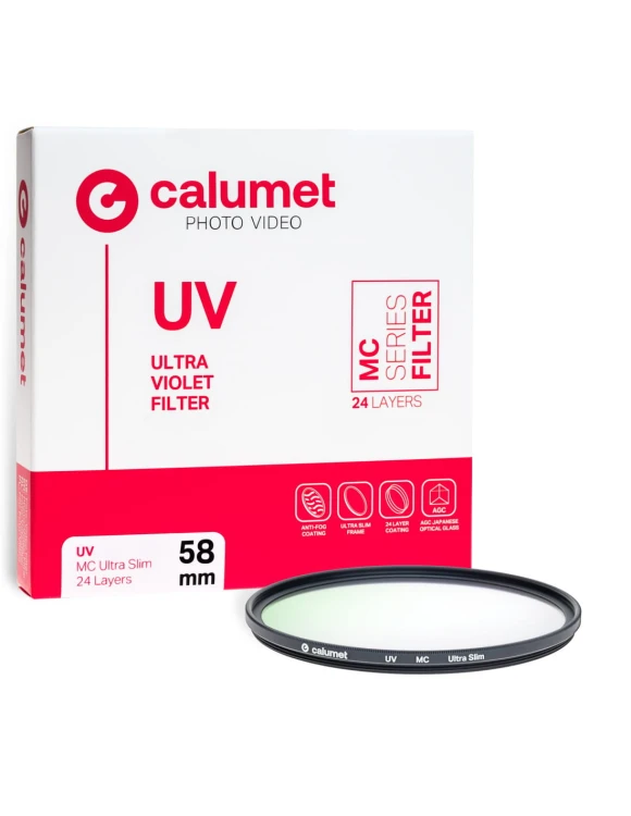 Filtr UV Calumet MC 58mm Ultra Slim 24 Powłoki