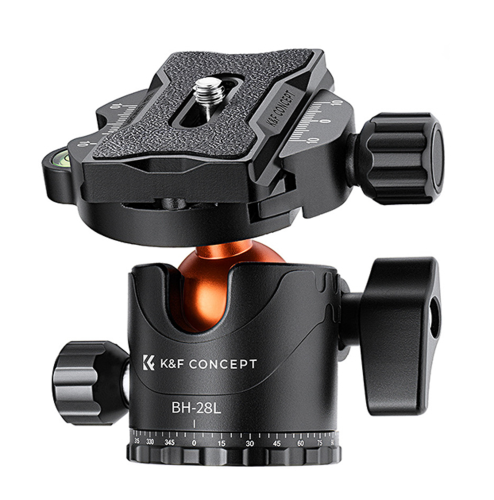 Statyw z łamaną kolumną K&F Concept T254A7 z głowicą kulową BH-28L